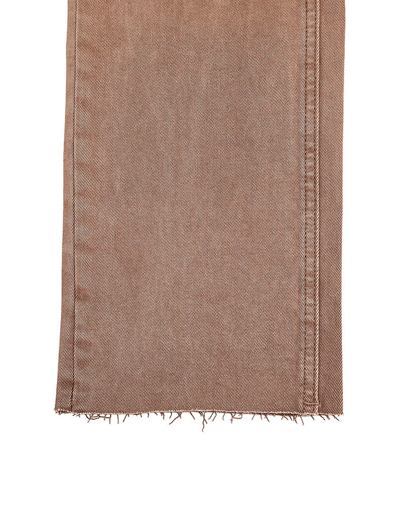 Comport Straight Jeans - Light Brown Denim