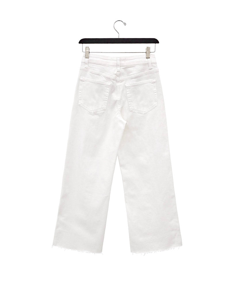 On The Go Flare Jeans - White