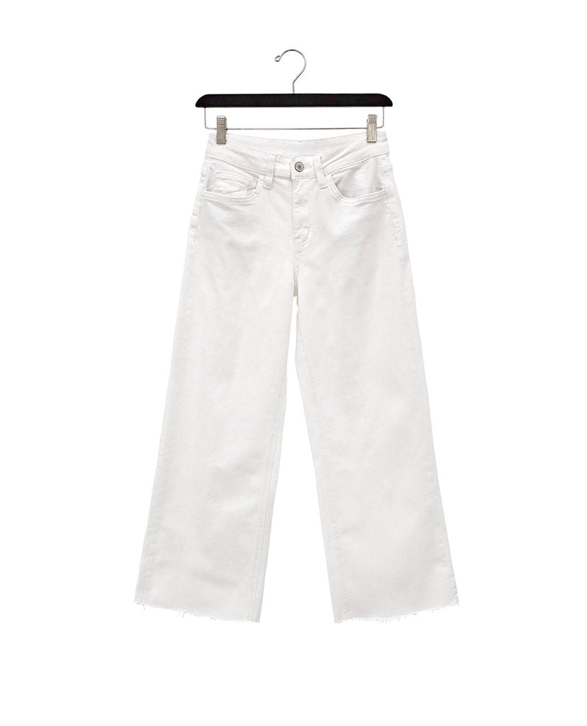 On The Go Flare Jeans  - White