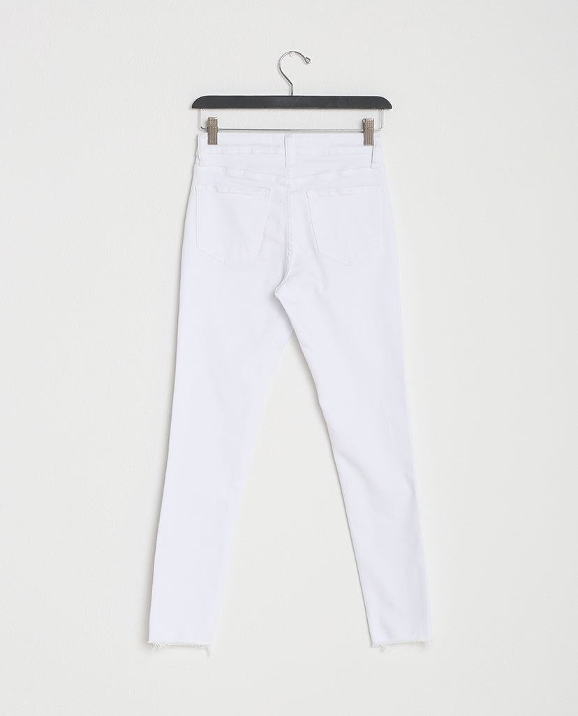 White Skinny Jeans - White Denim