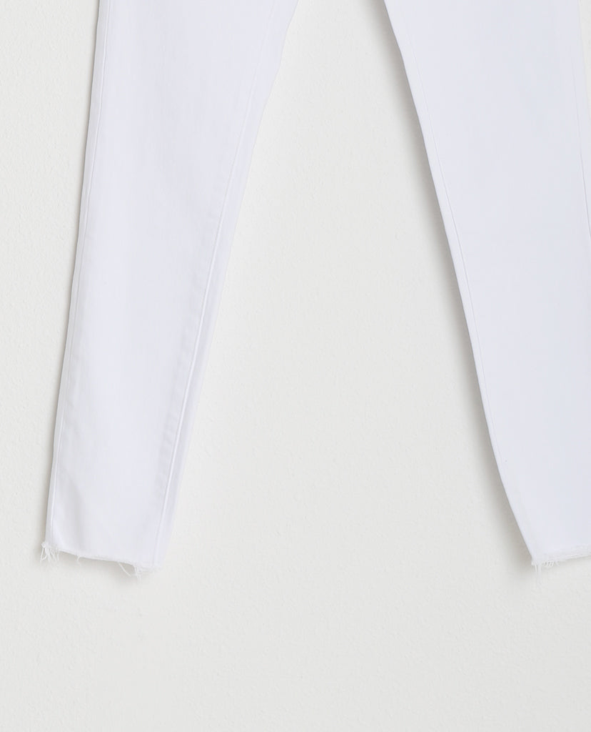 White Skinny Jeans - White Denim