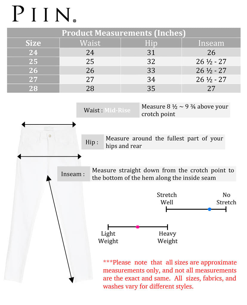 White Skinny Jeans - White Denim