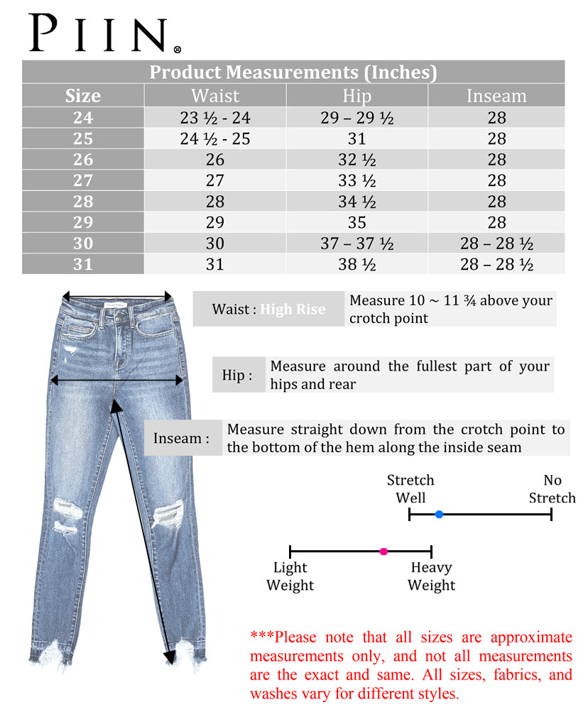 Most Wanted Skinny Jeans - Blue Denim