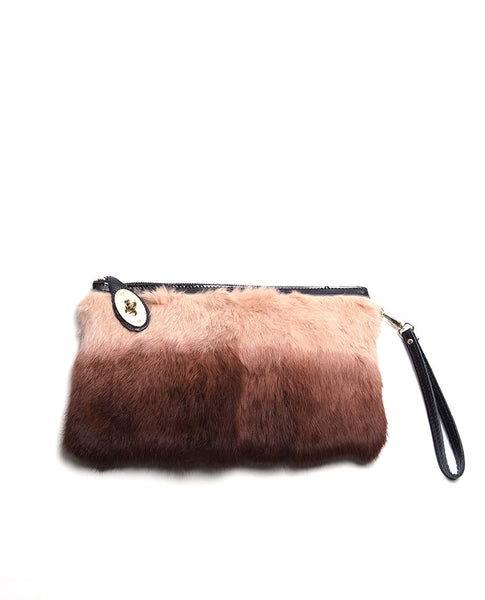 Carried Away Fur Clutch - Piin | www.ShopPiin.com