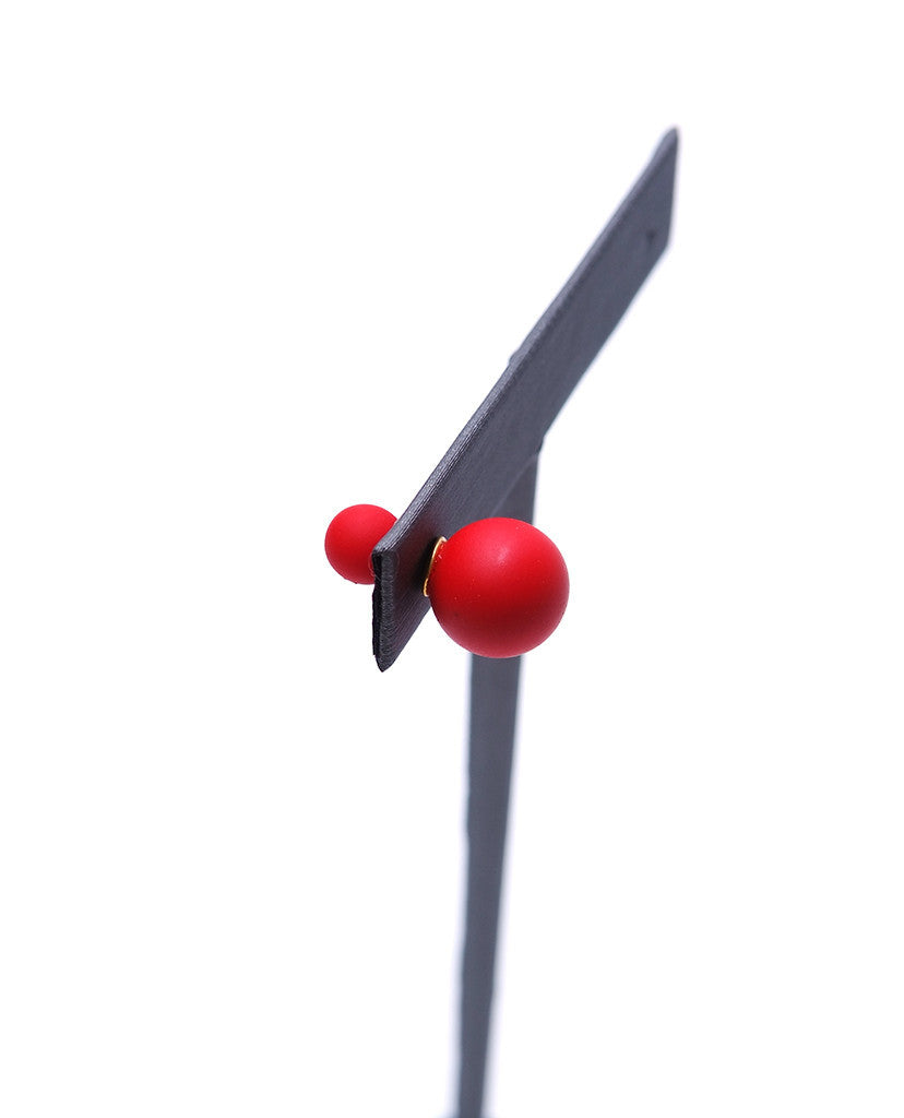 Little Big Treats Earrings - Red - Piin | www.ShopPiin.com