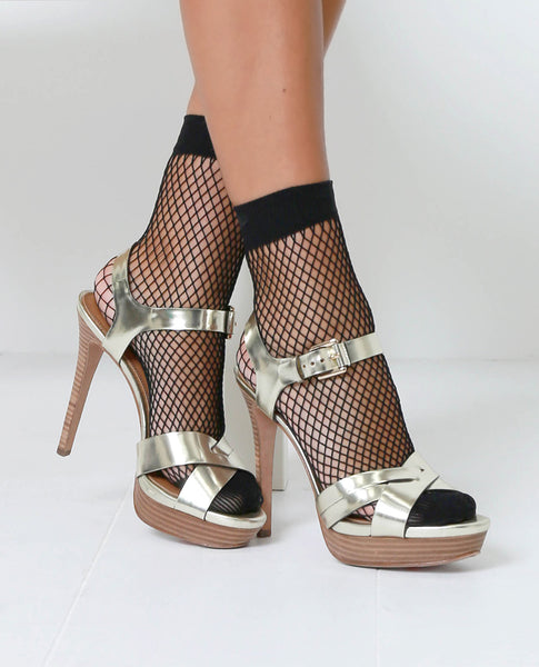Coming Up Mesh Socks - Black - Piin | www.ShopPiin.com