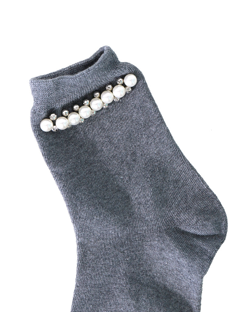 Pearl Factor Socks - Gray - Piin | ShopPiin.com
