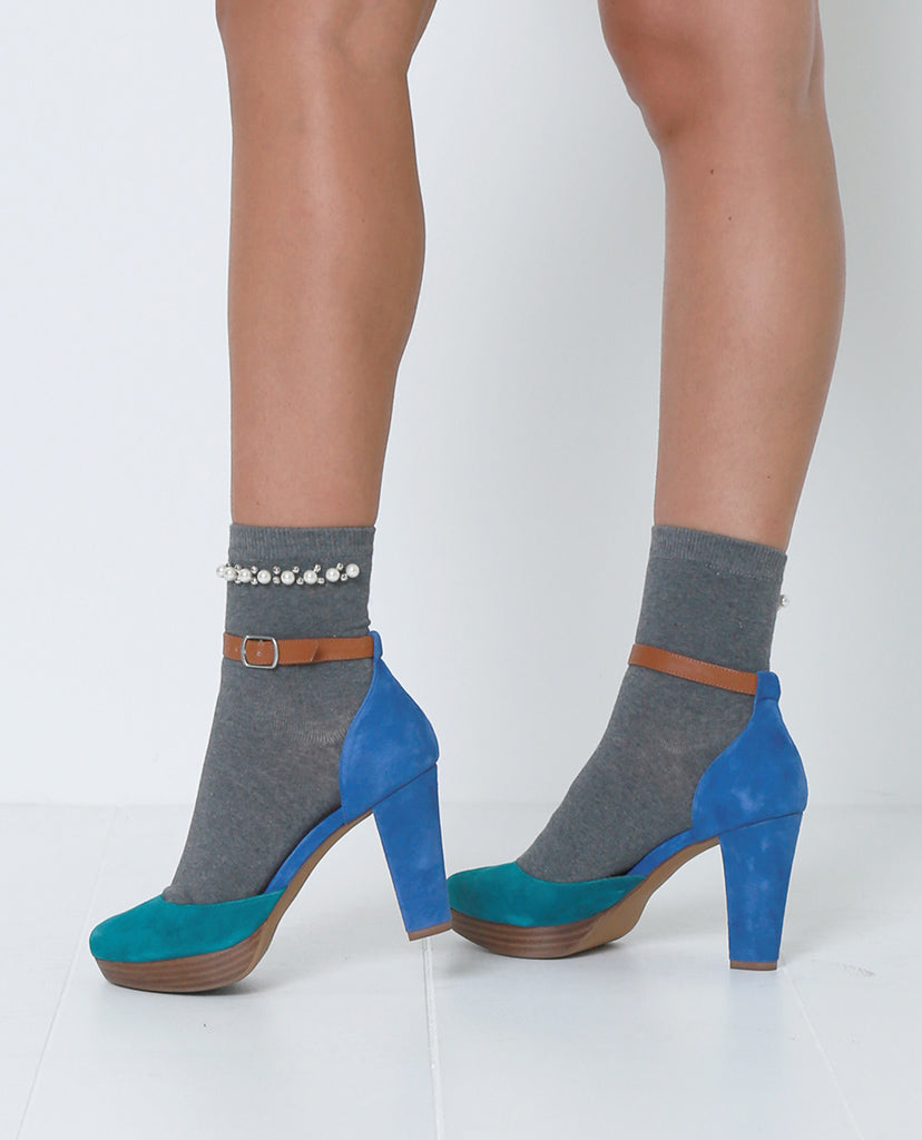 Pearl Factor Socks - Gray - Piin | ShopPiin.com