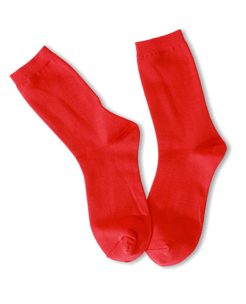 Ashley Ankle Socks - Red - Piin | ShopPiin.com
