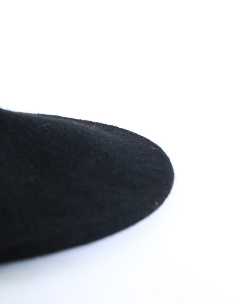 Madeleine Beret Hat - Black - Piin | www.ShopPiin.com