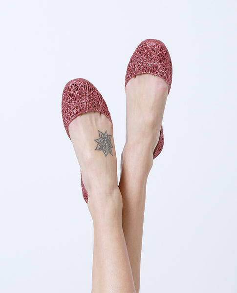 Campana Zigzag Pink Flats by MELISSA - Piin | www.ShopPiin.com