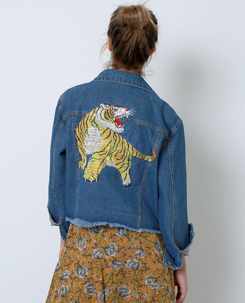 Style Maker’s Denim Jacket - Blue - Piin | www.ShopPiin.com
