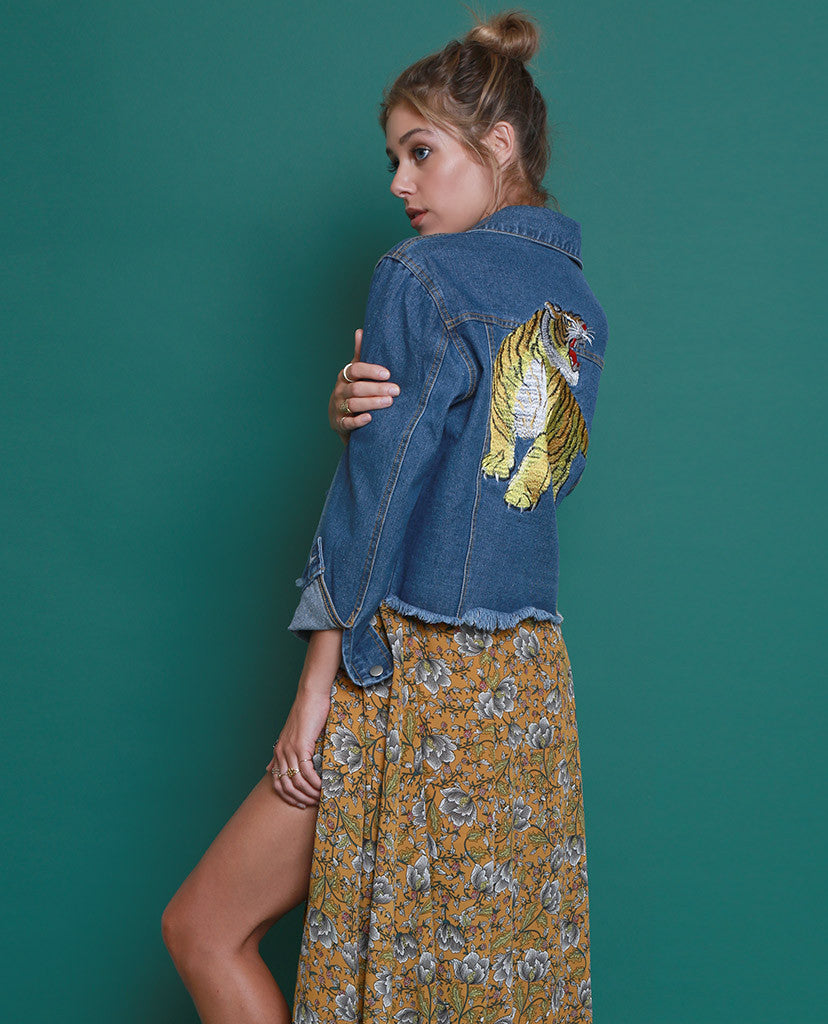 Style Maker’s Denim Jacket - Blue - Piin | www.ShopPiin.com