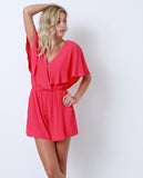Havana Night Romper - Fuchsia - Piin | www.ShopPiin.com