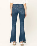 Luna Flare Jeans - Blue Wide