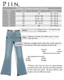 Luna Flare Jeans - Blue Wide