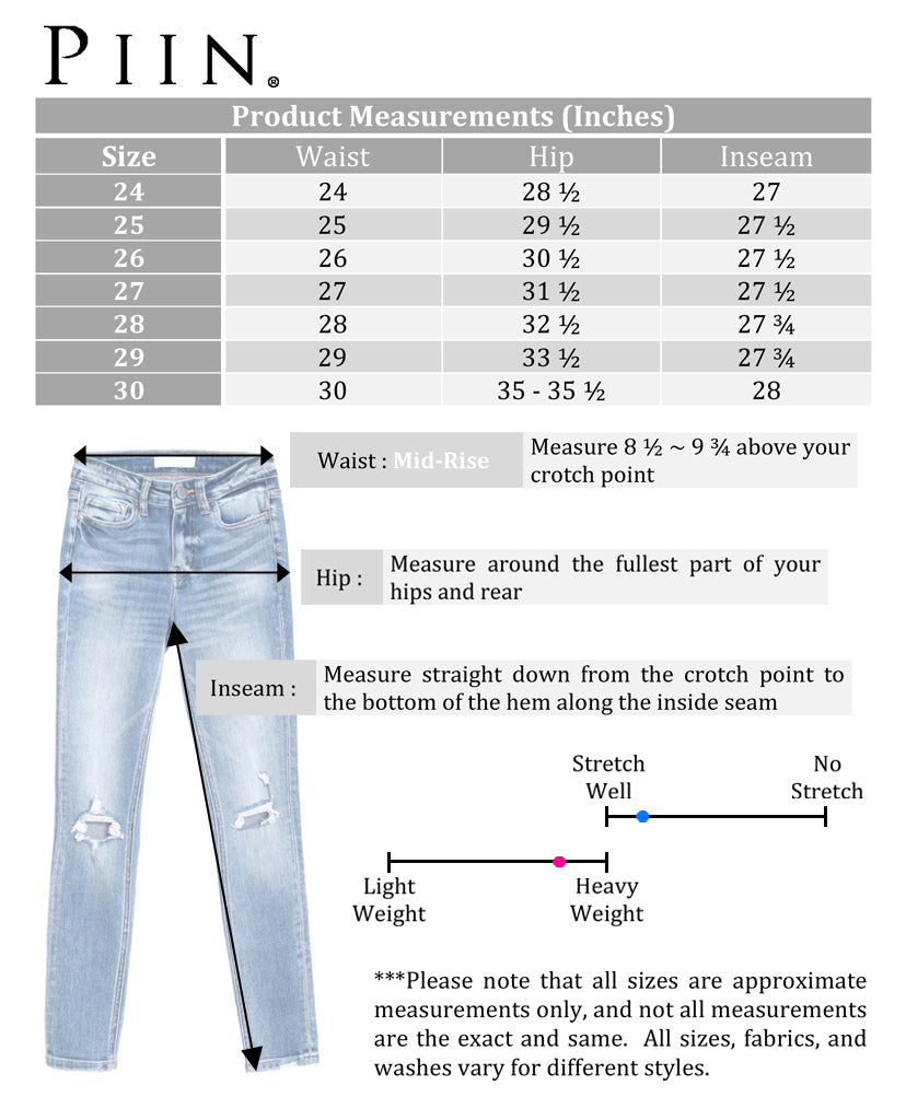 Leia Skinny Jeans - Blue