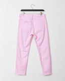 Pinky Promise Boyfriend Denim Jeans - Pink Dyed