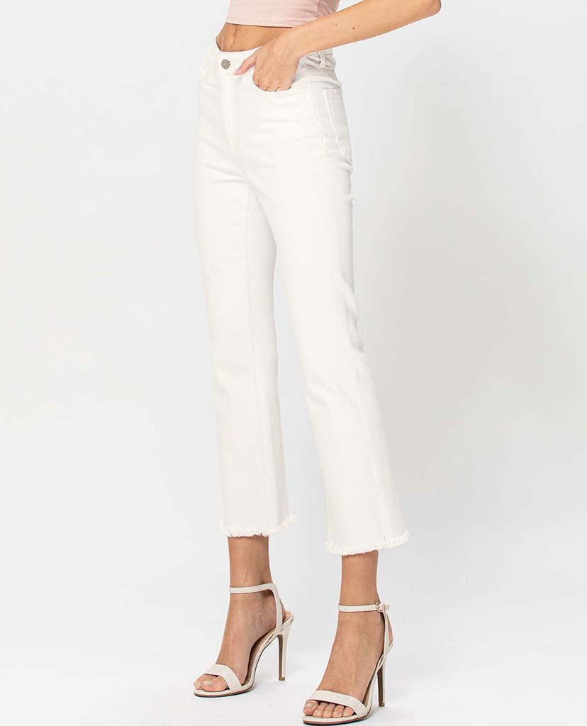 Get Yourself Ready Flare Jeans - Ivory
