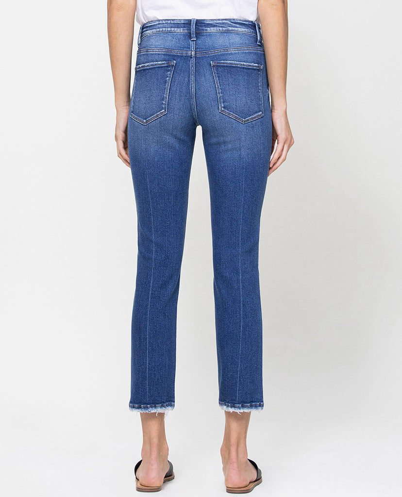 Love More Straight Jeans - Blue Denim