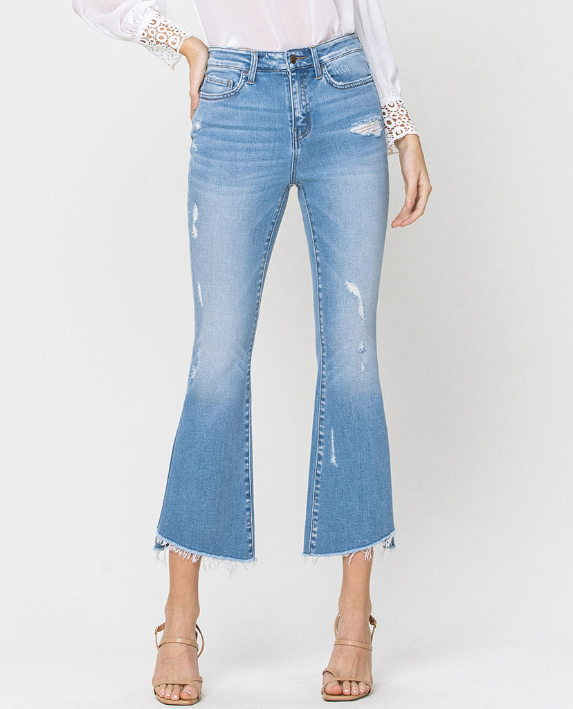 Vanessa Flare Jeans - Light Blue Denim