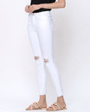 Timelessly Cool Optic White Skinny Jeans - Denim