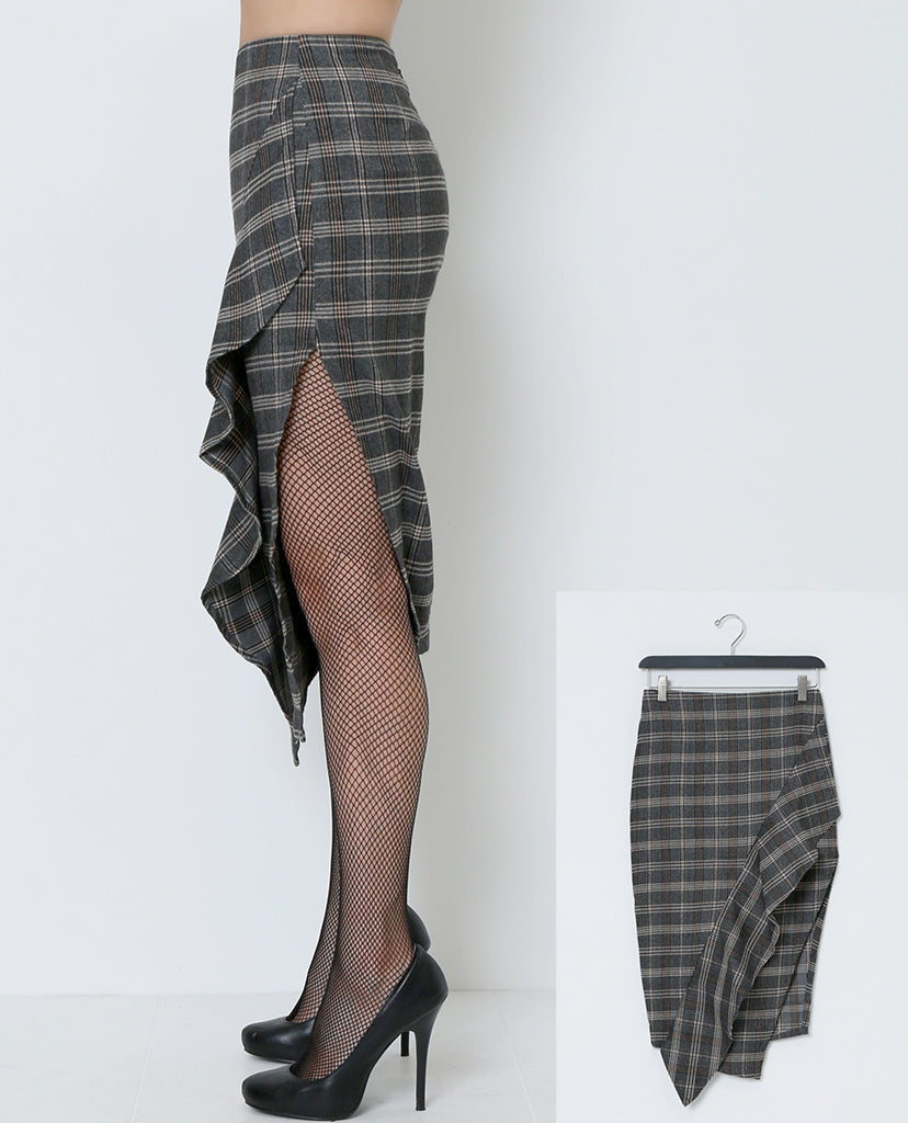 Pencil Me In Plaid Skirt - Piin | ShopPiin.com