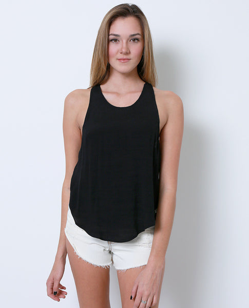 Something Fun Sleeveless Top - Black - Piin | www.ShopPiin.com