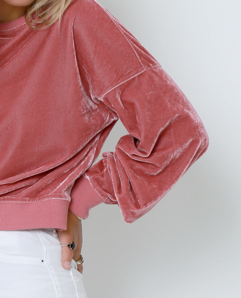 Staying True Sweatshirt - Pink - Piin | ShopPiin.com