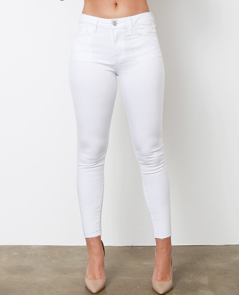 Bliss Skinny Jeans - White Denim