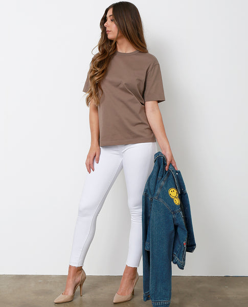 Bliss Skinny Jeans - White Denim