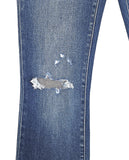 New Look Mini-Bootcut Jeans - Blue Denim