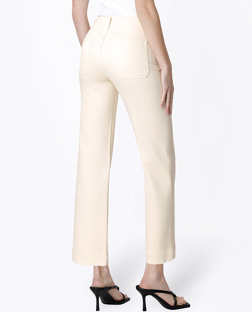 Luna Flare Jeans - Cream