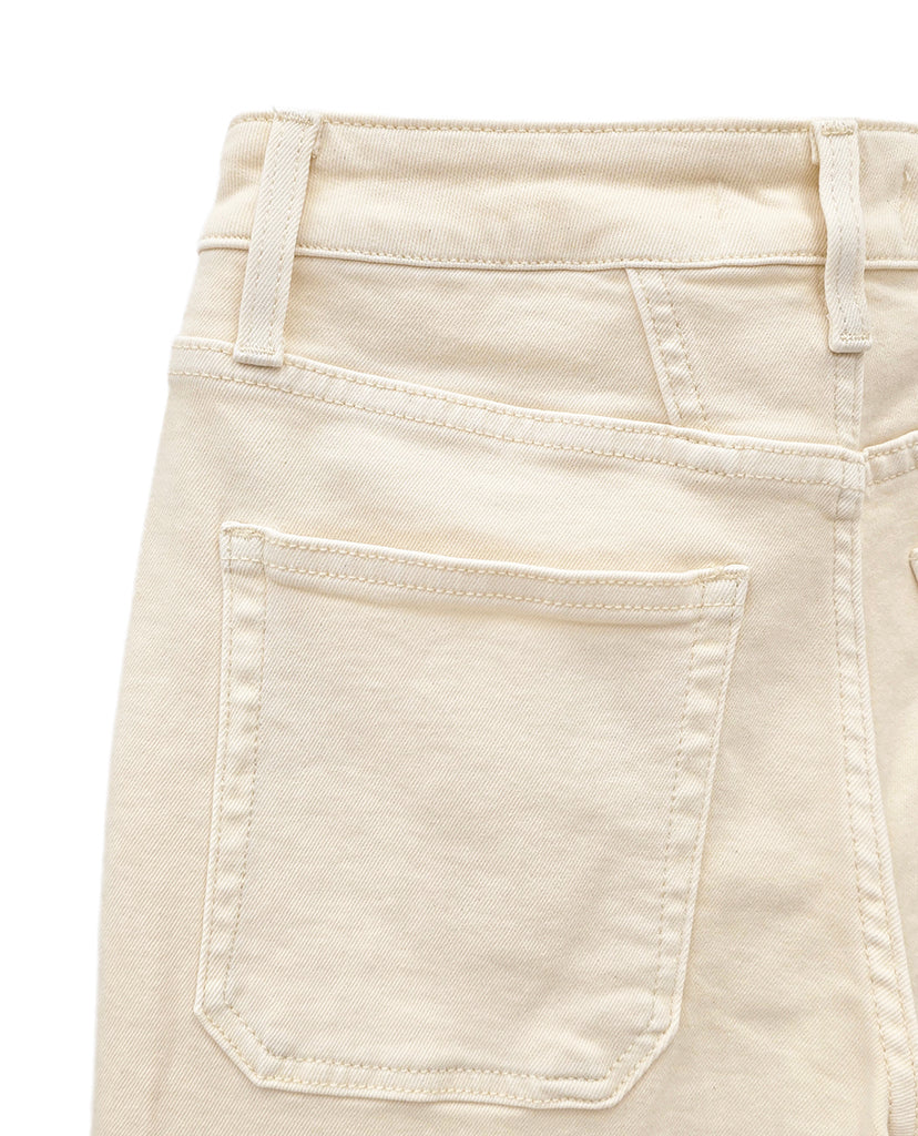 Luna Flare Jeans - Cream
