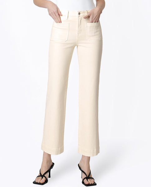 Luna Flare Jeans - Cream