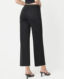 On The Go Flare Jeans  - Black Denim