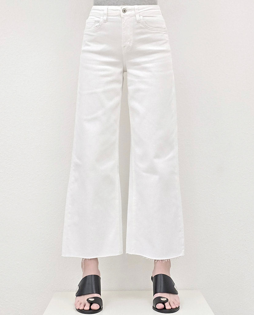 On The Go Flare Jeans  - White