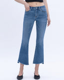 Step Up Flare Jeans - Blue