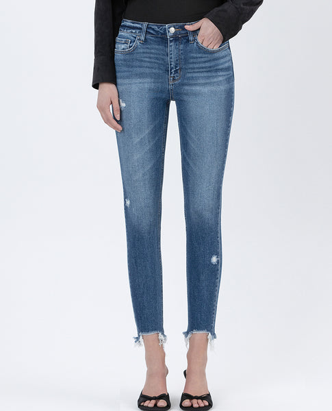 Amelia Skinny Jeans - Blue Denim
