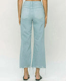 Music Festival Flare Jeans - Sage Blue