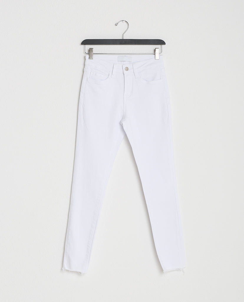 White Skinny Jeans - White Denim