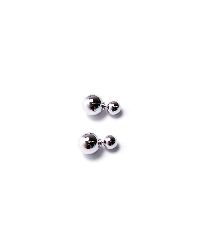 Disco Ball Earrings - Silver - Piin | www.ShopPiin.com