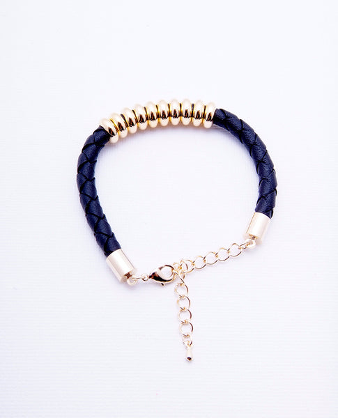 Ten Lucks Bracelet - Gold/Black - Piin | www.ShopPiin.com