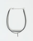 Choke You Up Choker Necklace - Black/Silver - Piin | www.ShopPiin.com