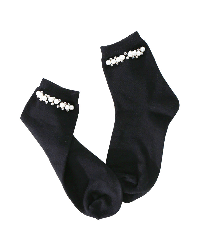 Pearl Factor Socks - Black - Piin | ShopPiin.com