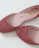 Campana Zigzag Pink Flats by MELISSA - Piin | www.ShopPiin.com