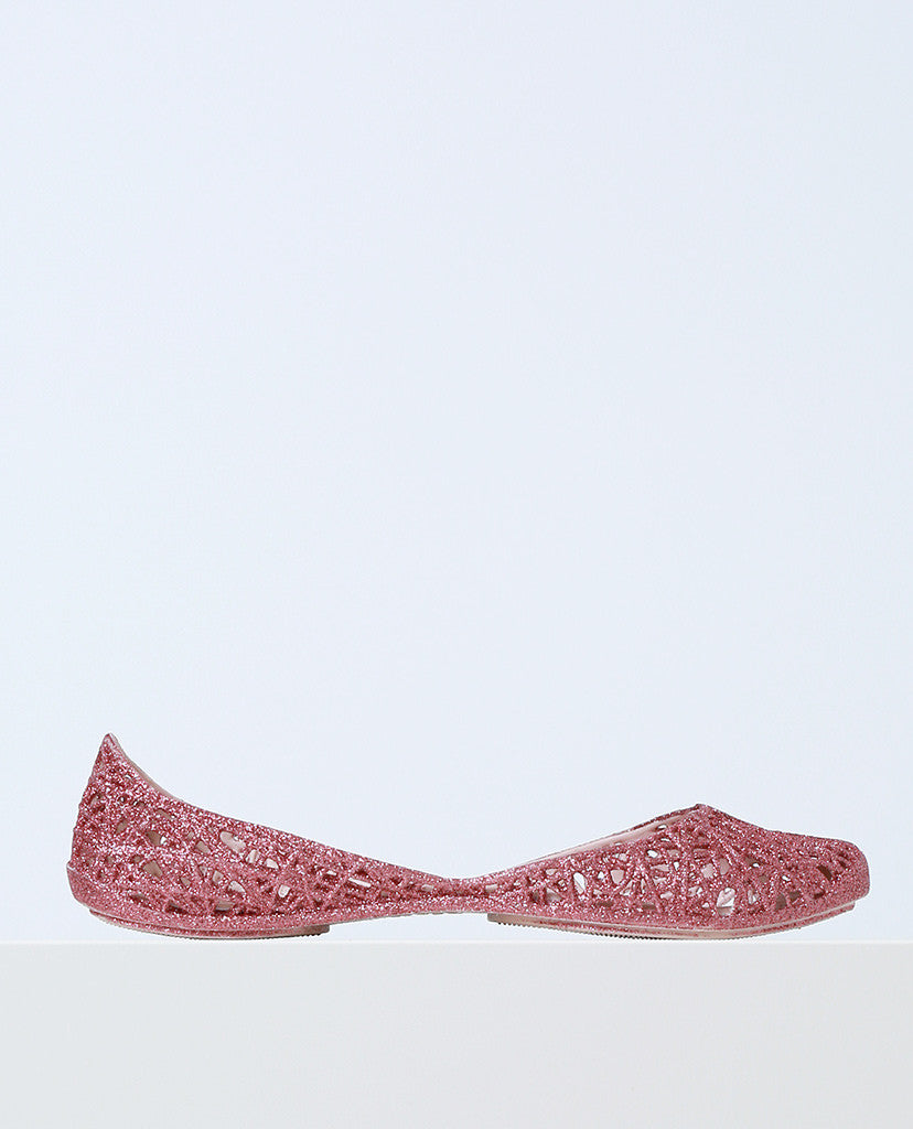 Campana Zigzag Pink Flats by MELISSA - Piin | www.ShopPiin.com