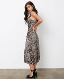 Amore Mio Slip Dress - Leopard - Piin | ShopPiin.com