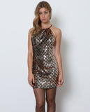 Show-Stopper Dress - Black/Gold - Piin | ShopPiin.com