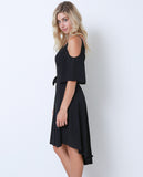 State Of Mind Wrap Dress - Black - Piin | www.ShopPiin.com